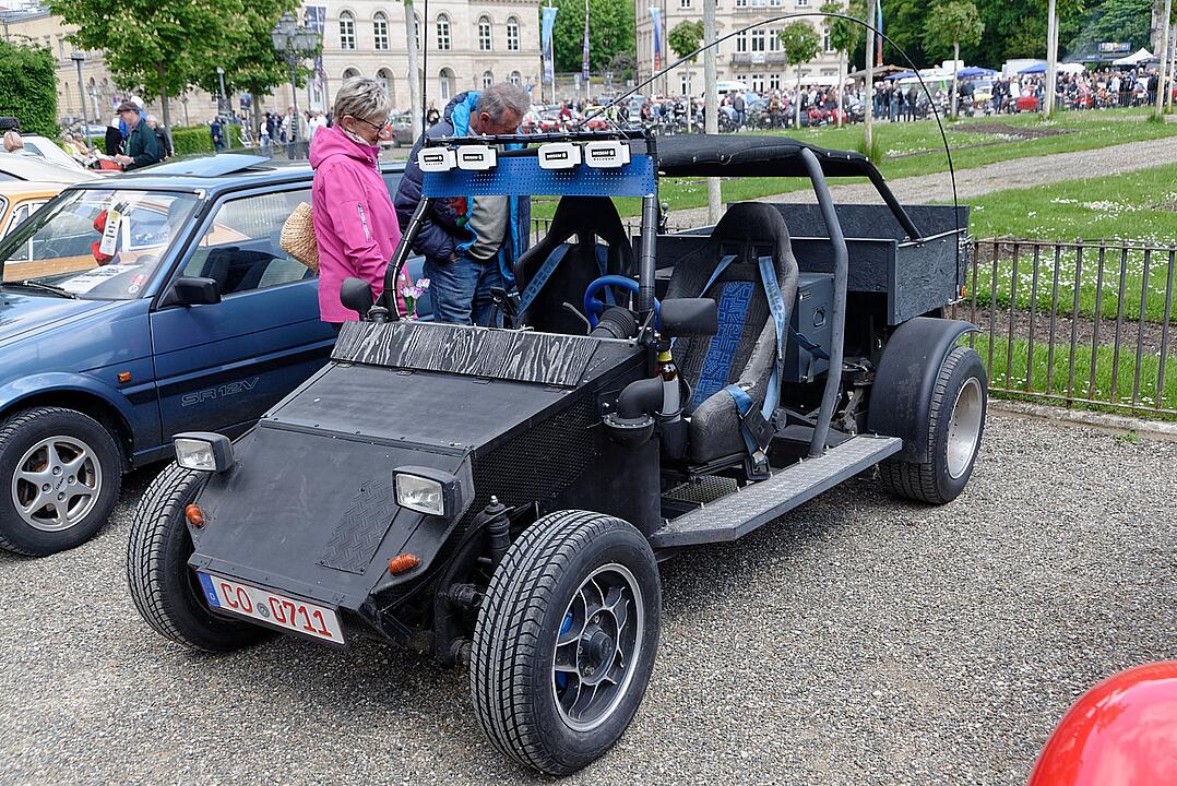 Hunderte von Oldtimern konnten bestaunt werden.