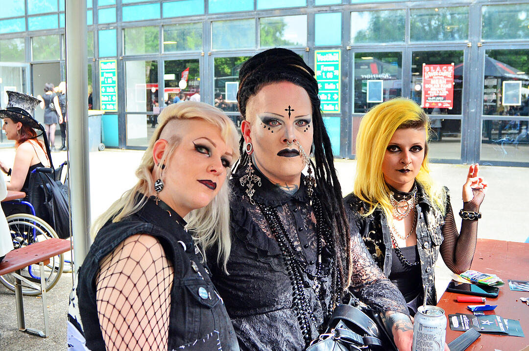 Wave-Gotik-Treffen 2022 - die Besucher