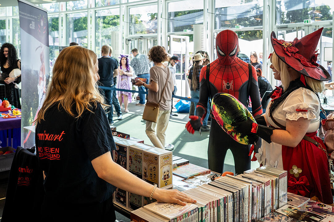 Wunderschöne Cosplays konnten bewundert werden!