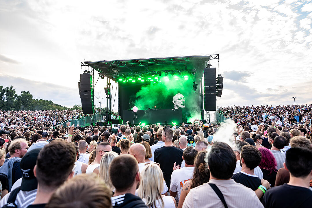 Weltstar Paul Kalkbrenner in Nürnberg.