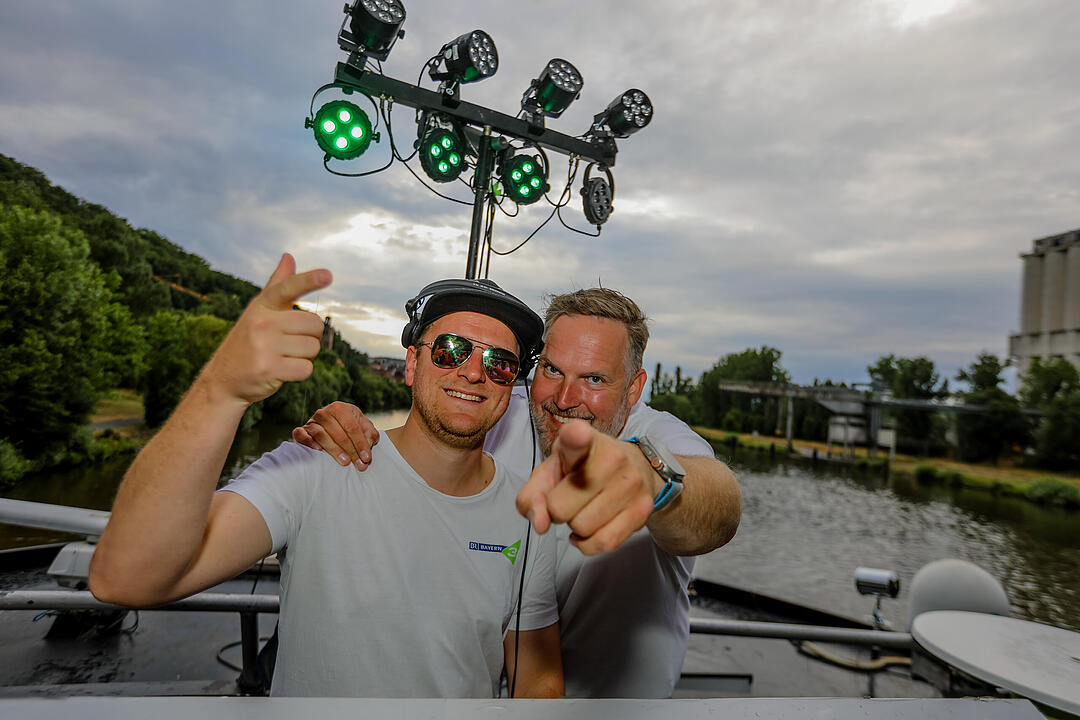 Auf drei Decks wurde richtig gefeiert!