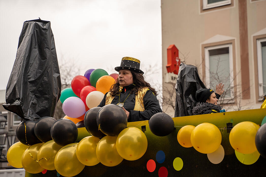 Der traditionelle Umzug zog ca. 70.000 Faschingsfreunde an.