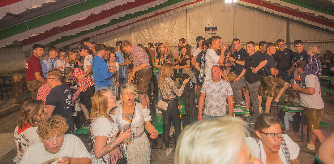 Die Rothsee Musikanten sorgten für klasse Stimmung!