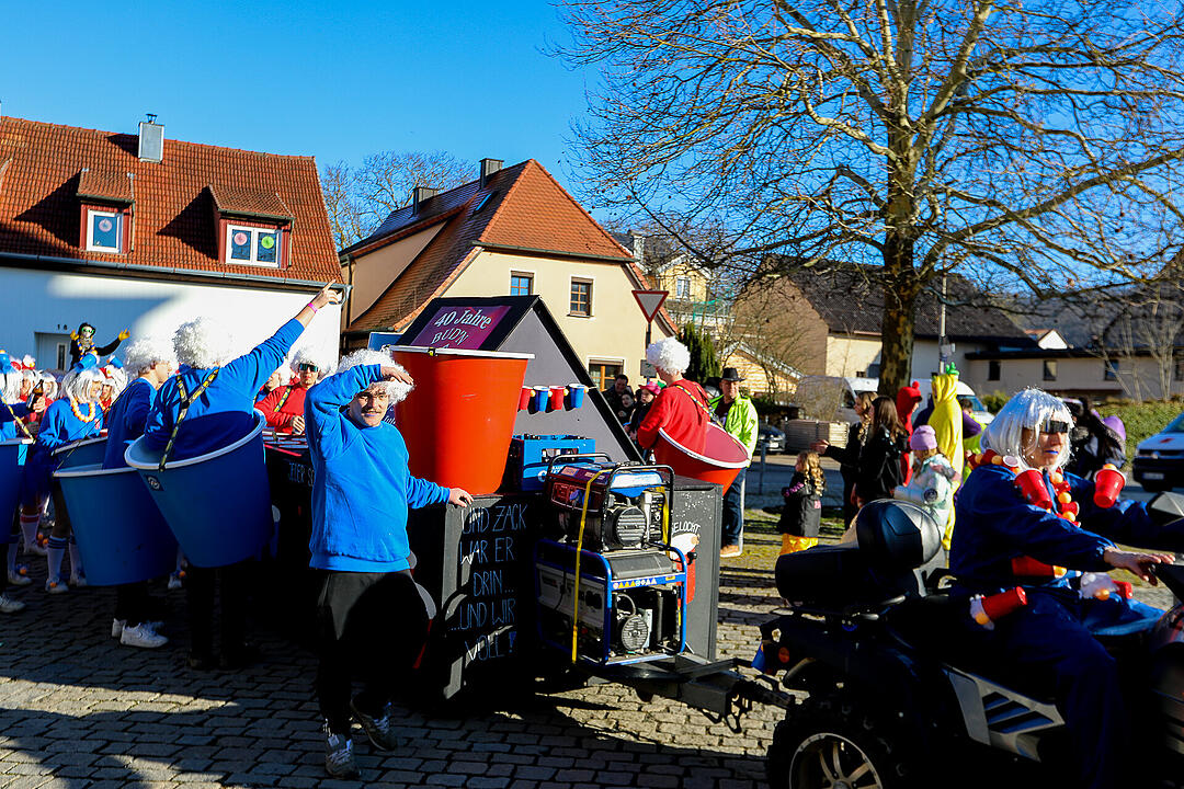 Fasching in Sand am Main!