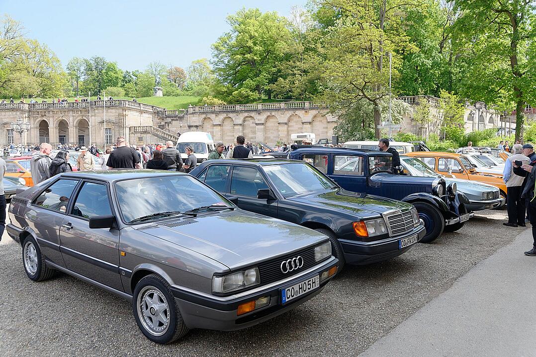 Hunderte von Oldtimern konnten bestaunt werden.