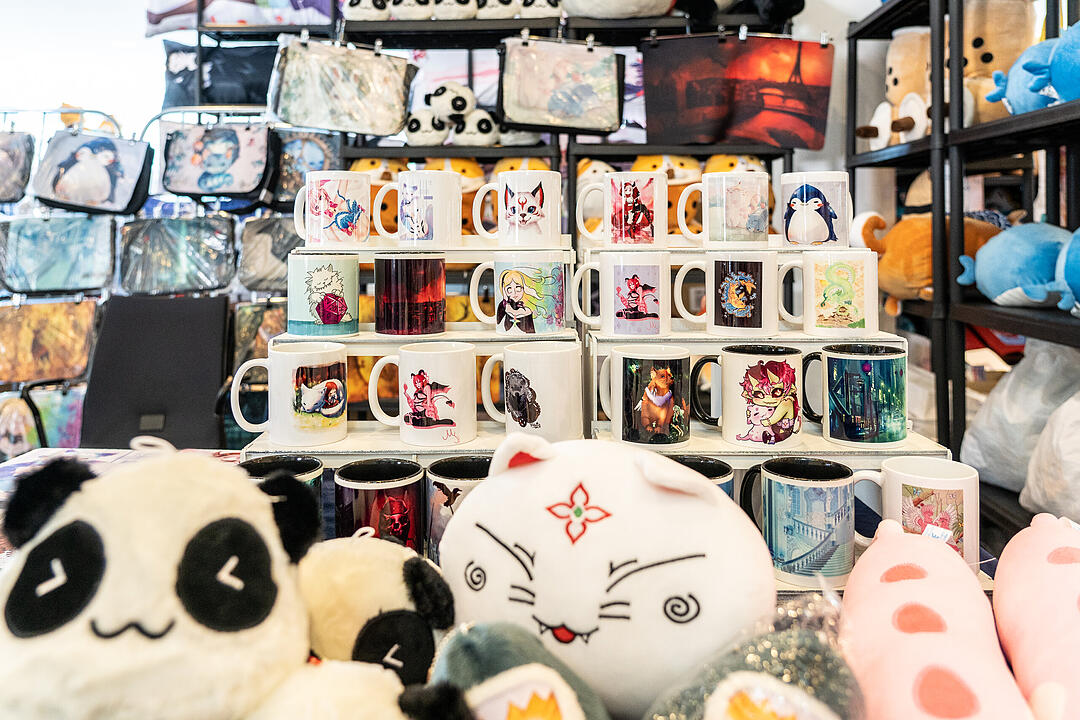 Ganz viele Cosplayer aus nah und fern feiern ihr Hobby!
