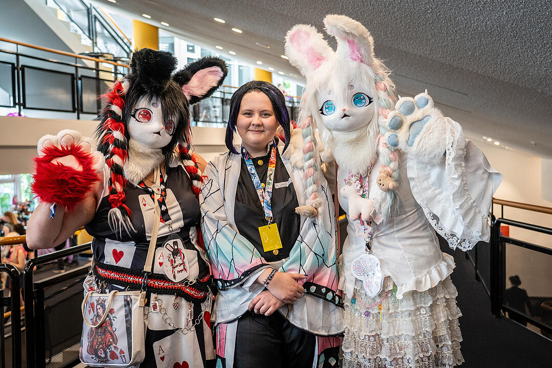 Wunderschöne Cosplays konnten bewundert werden!