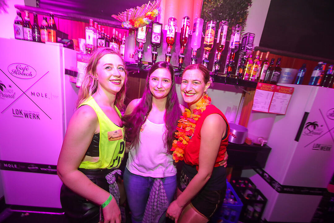 Beste Partystimmung in der Stadthalle