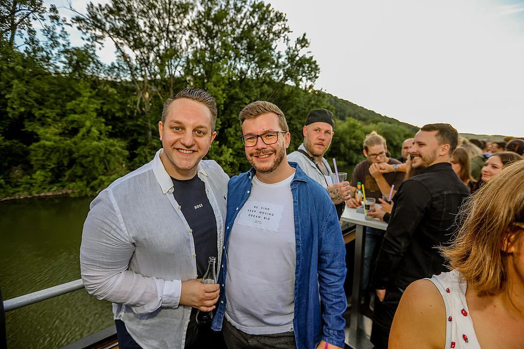 Auf drei Decks wurde richtig gefeiert!