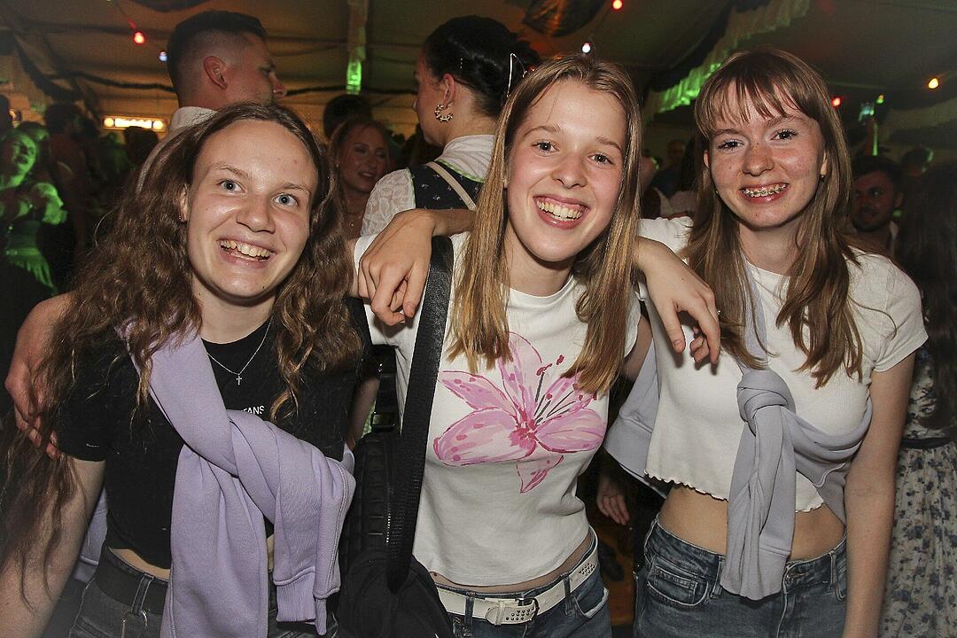 Am Montag spielte die Band "Radspitz".