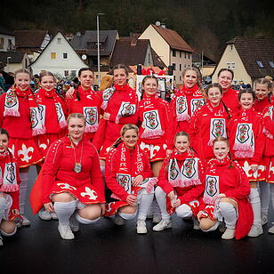 Beste Faschingslaune in Aura/Saale
