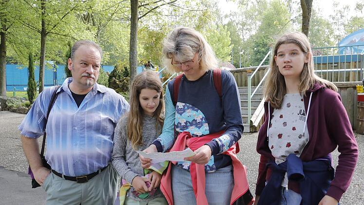 Familie Raab in Geiselwind. Foto: Matthias Hoch