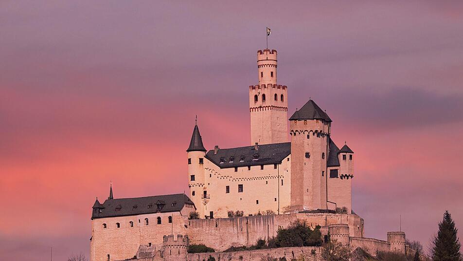 Marksburg am Mittelrhein - majestätisch und unzerstört