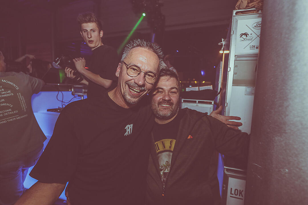 Mit DJ Matze und Franky