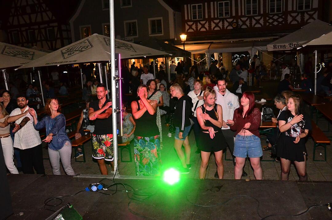 Auf dem Marktplatz Ebermannstadt wurde gefeiert!