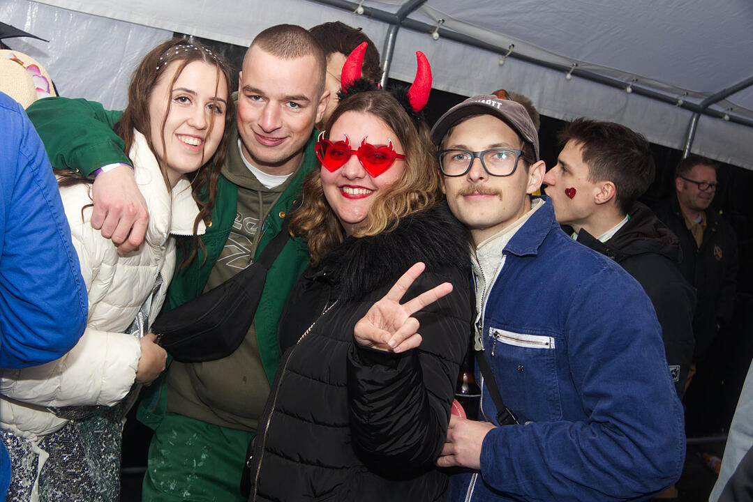 Faschingsumzug und After-Zug-Party