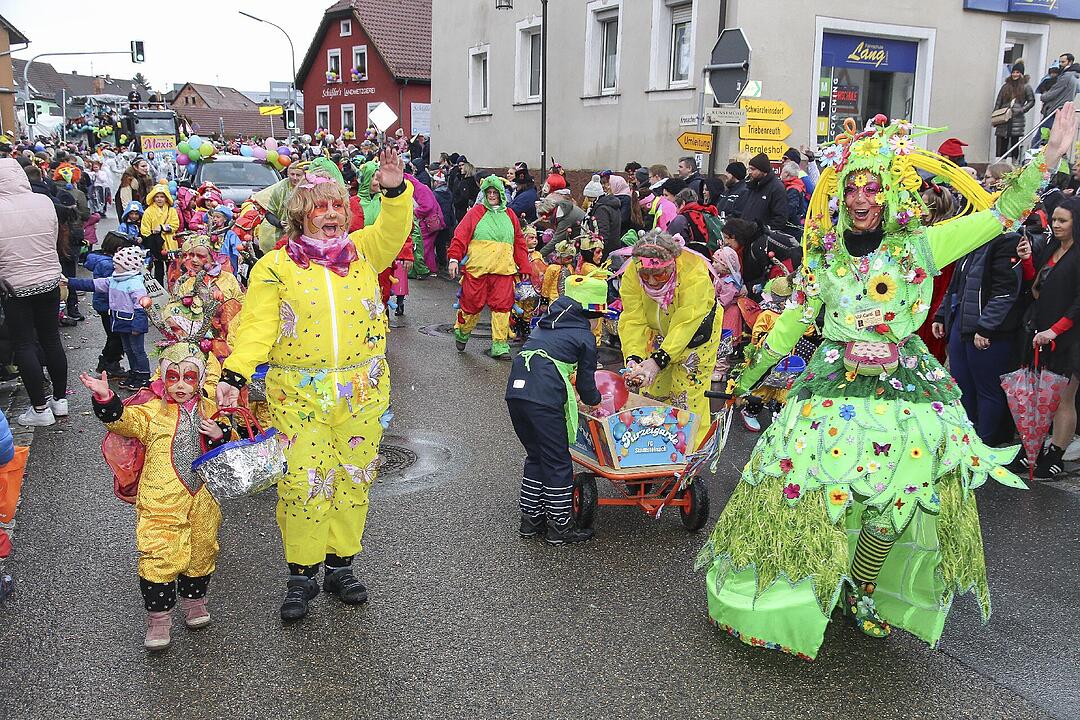 Großer Faschingsumzug  zum Stadtsteinacher Marktplatz