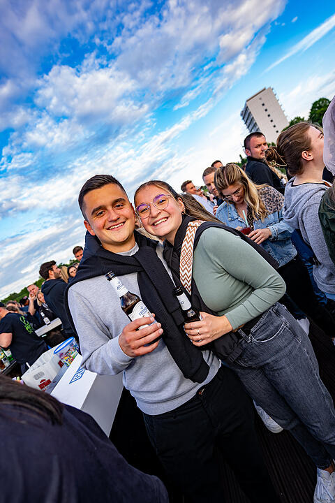 Auf drei Decks wurde richtig gefeiert!