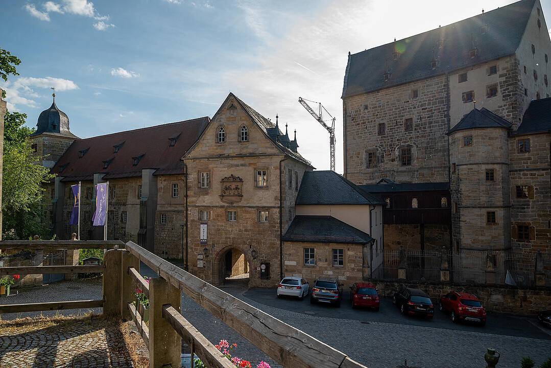 Beeindruckende Schlossanlage