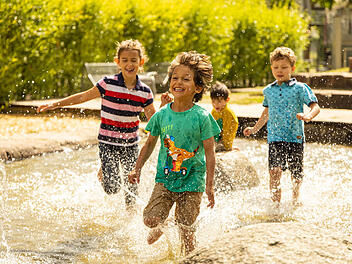 Wasserspielplatz