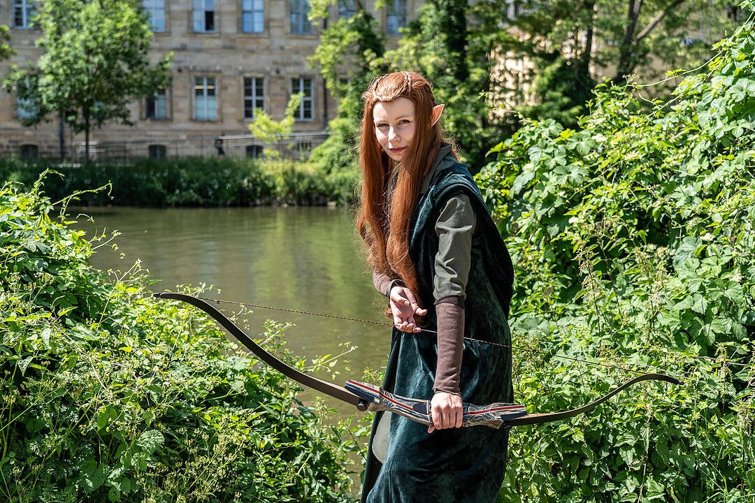 Ganz viele Cosplayer aus Nah und Fern feiern ihr Hobby!