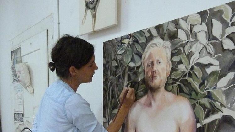 Die Fürther Malerin Kathrin Hausel ist die Preisträgerin des Soroptimist Kunstpreises 2017. Foto: privat