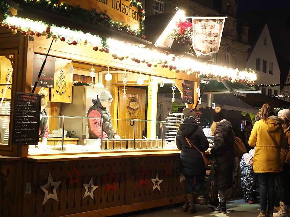 Weihnachtliche Stimmung in der Innenstadt