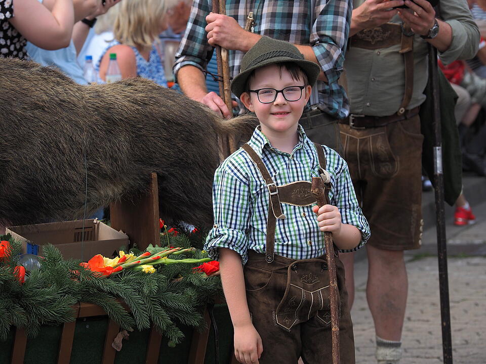 Großer historischer Festzug durch Bad Kissingen!