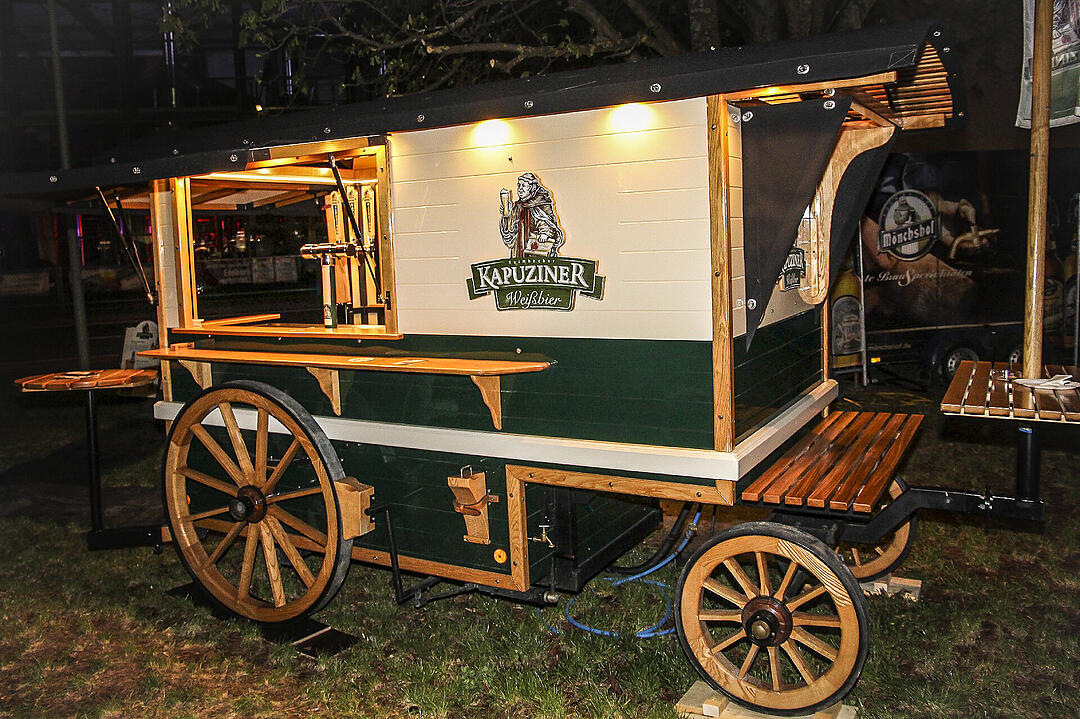 Auf dem Gelände der Kulmbacher Brauerei