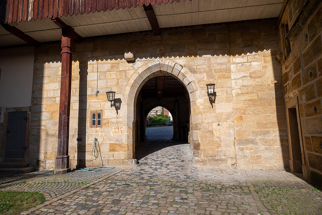 Beeindruckende Schlossanlage