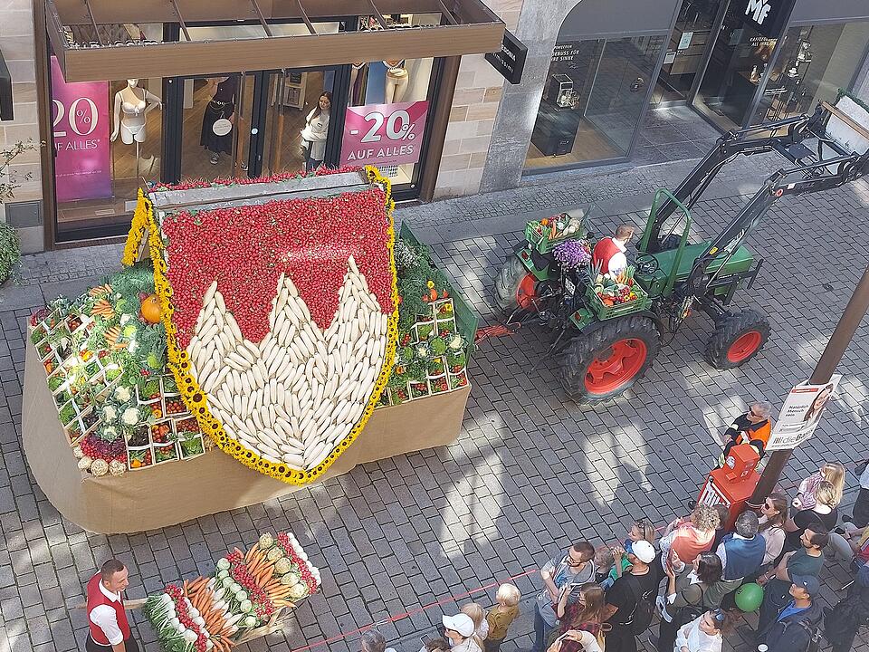 Michaelis-Kirchweih in Fürth 2023 - Bilder vom Fränkischen Erntedankfestzug