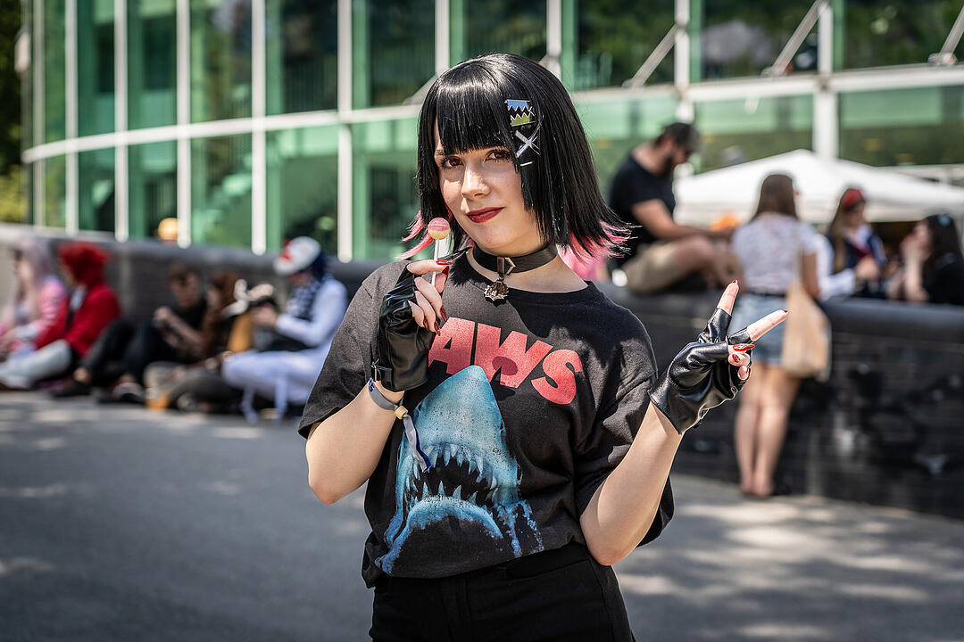 Wunderschöne Cosplays konnten bewundert werden!