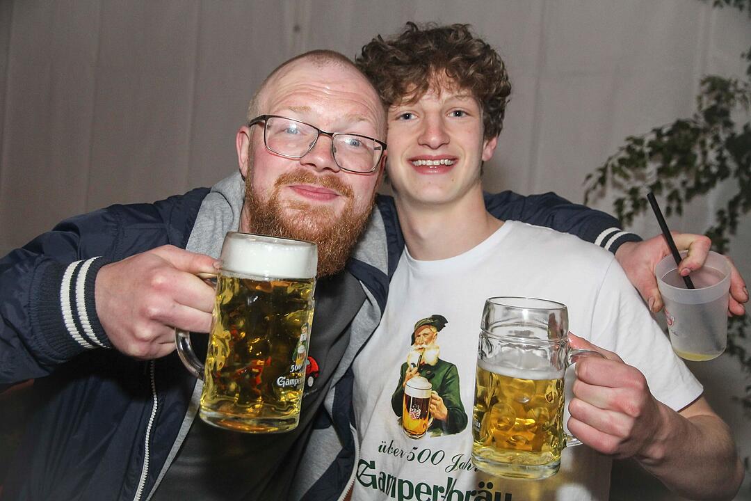 Super Stimmung in Schimmendorf.