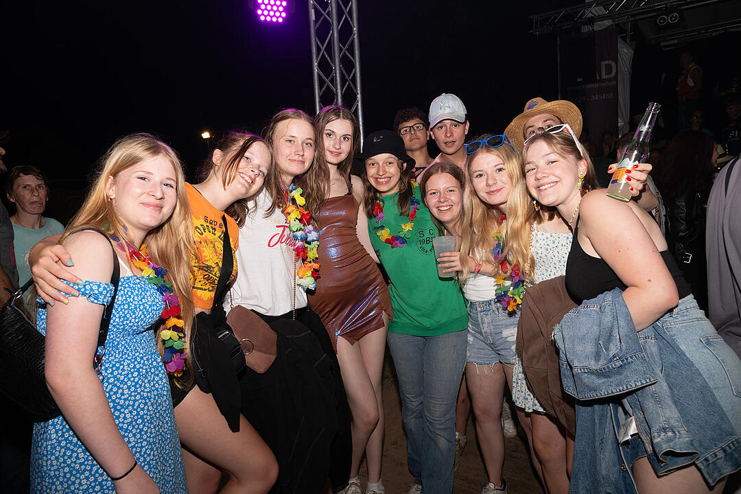 Impressionen von der Partynacht