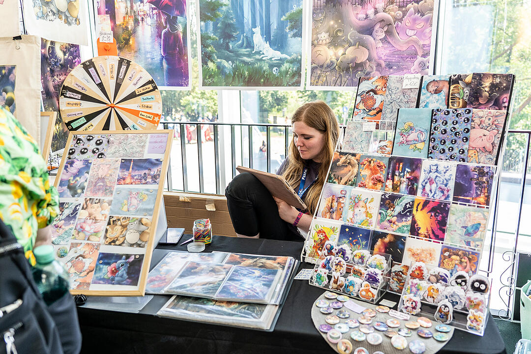 Ganz viele Cosplayer aus Nah und Fern feiern ihr Hobby!