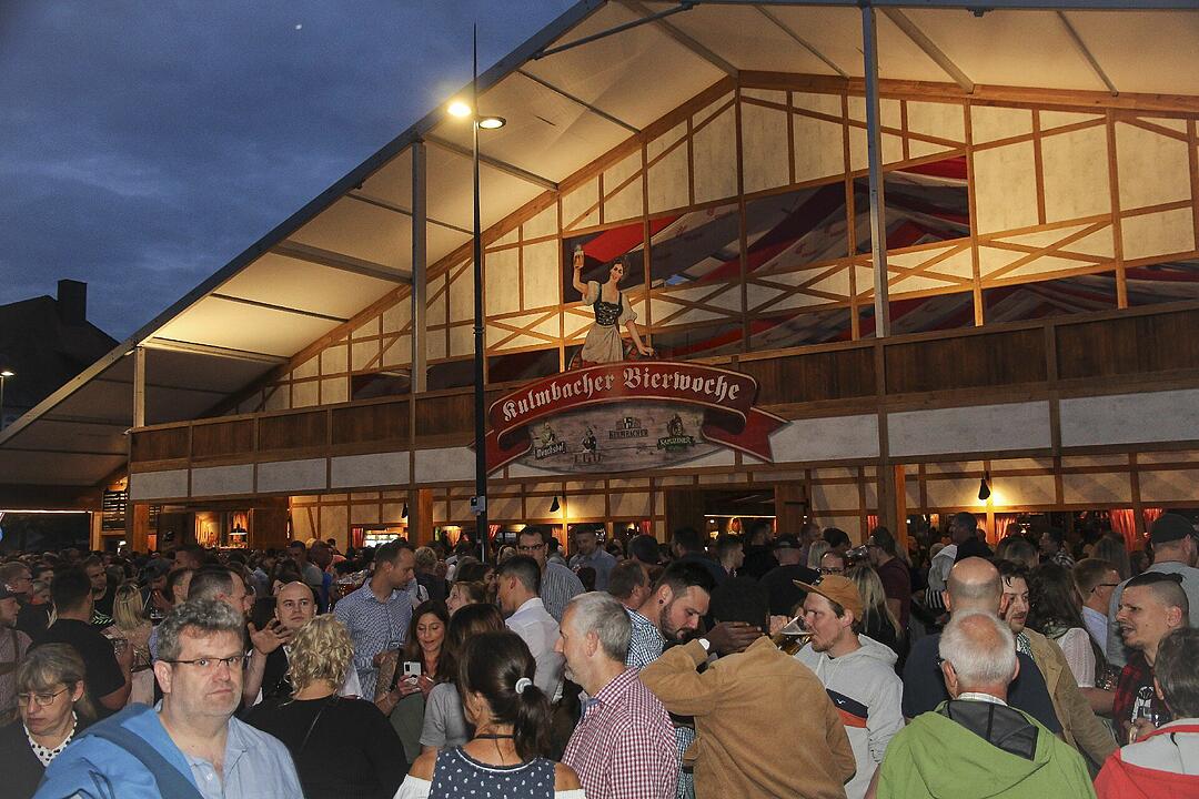 Vorletzter Tag der Kulmbacher Bierwoche 2023.