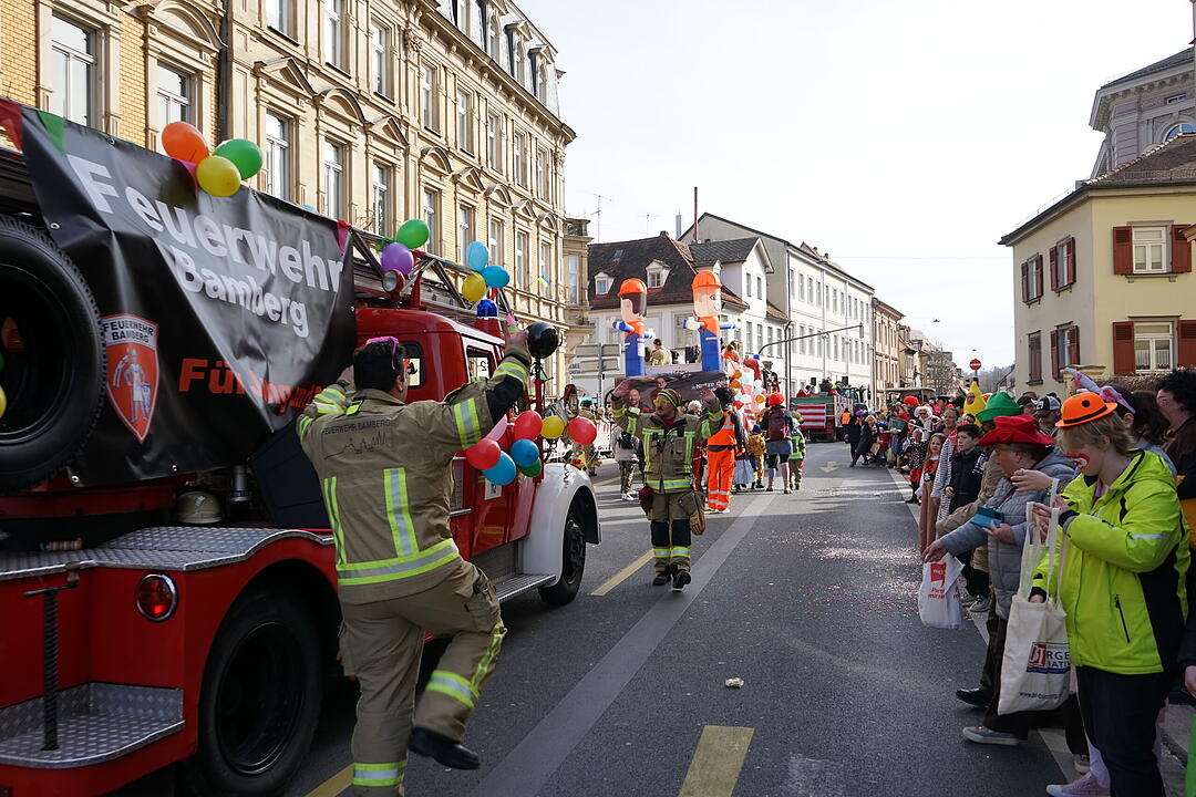 Die schönsten Bilder vom Faschingsumzug Bamberg 2025