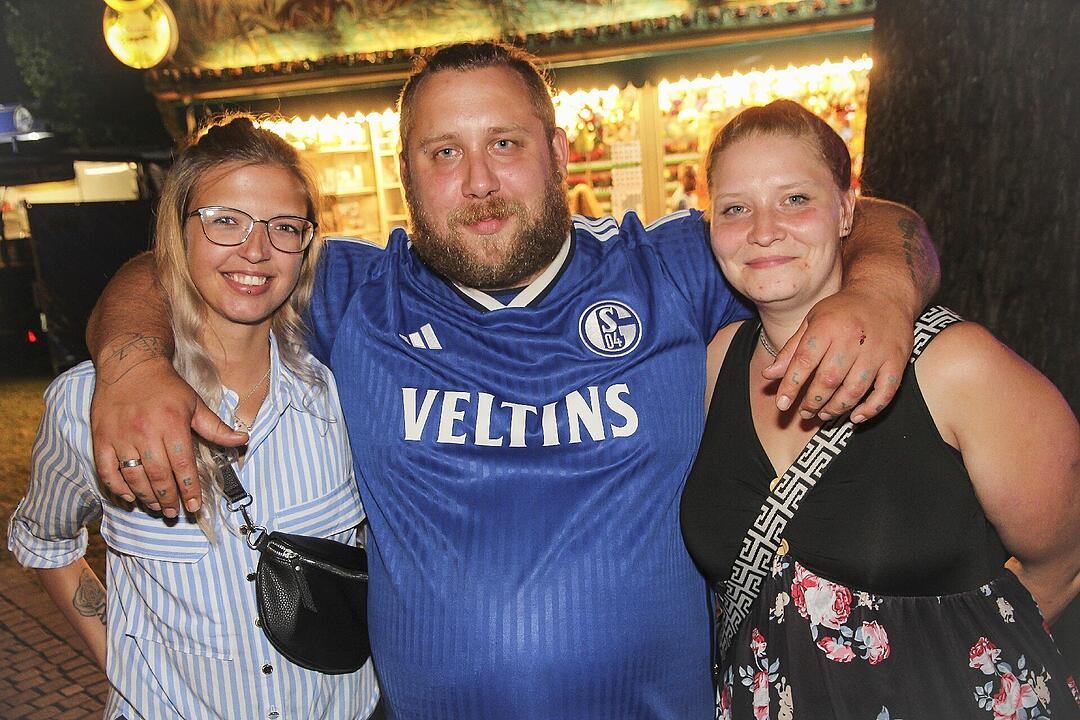Am Montag spielte die Band "Radspitz".