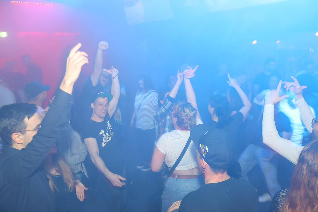 Mit DJ Andy, DJ Matze, DJ Dieter M Geis, DJ Franky