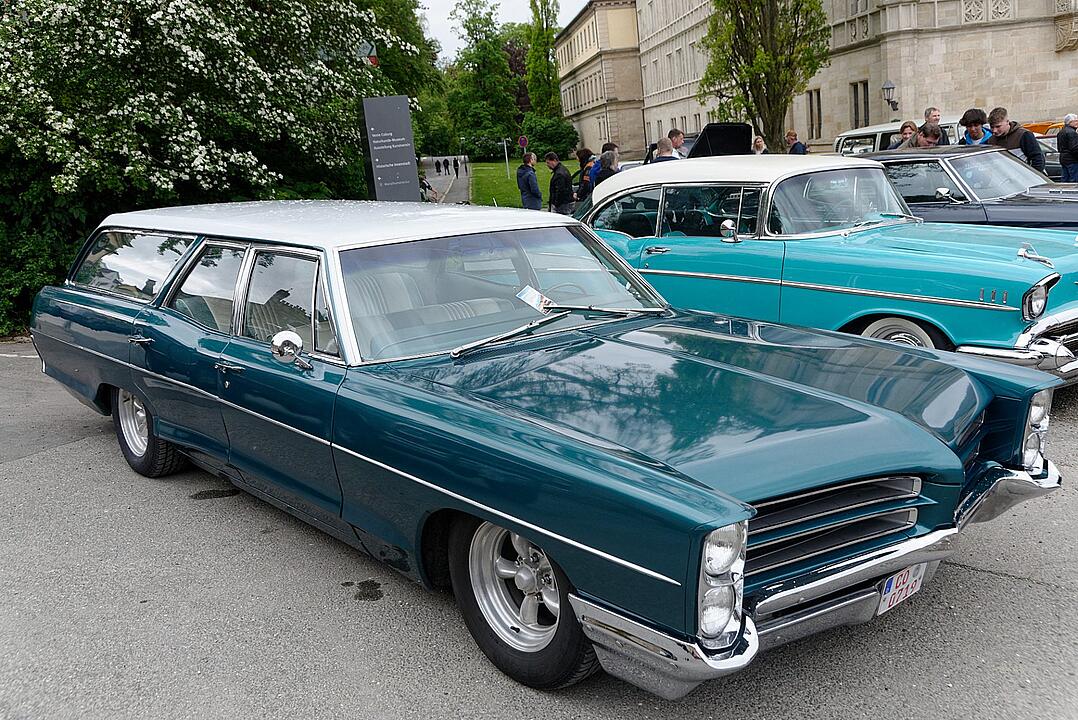 Hunderte von Oldtimern konnten bestaunt werden.