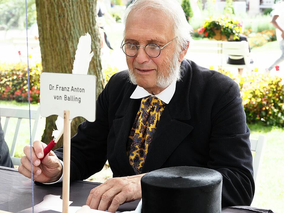 Historienspektakel im Kurpark