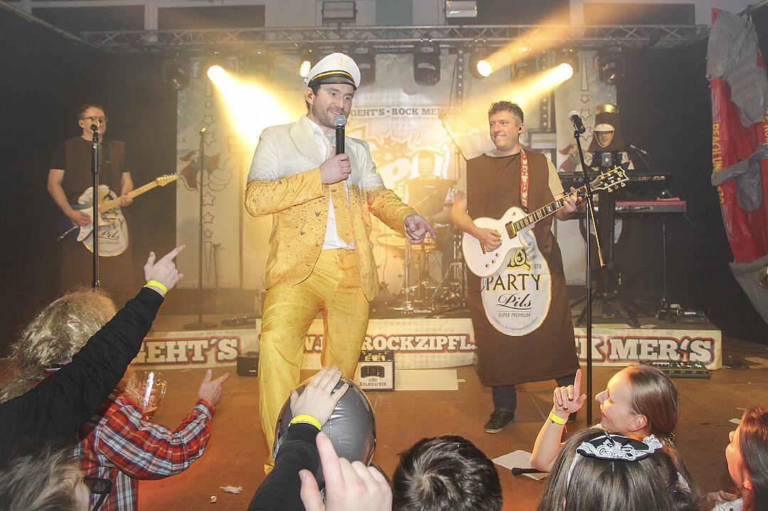 Die Rockzipfl sorgten für Partystimmung!