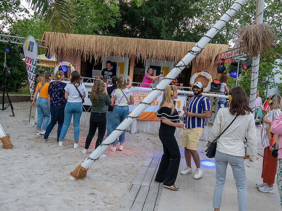 Frankens größte Strandparty