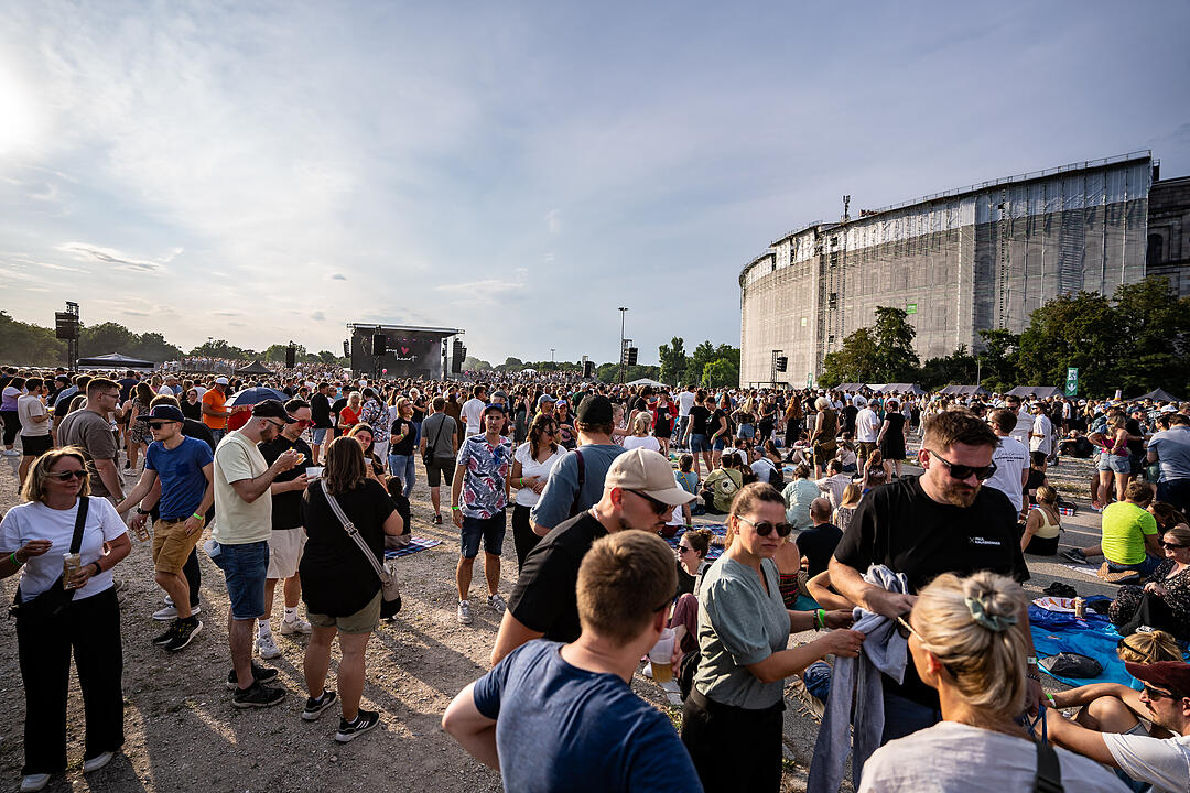 Weltstar Paul Kalkbrenner in Nürnberg.