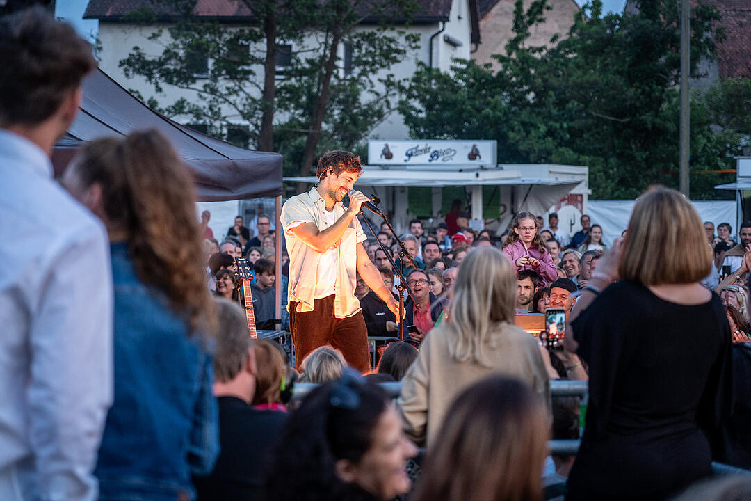 Max Giesinger begeisterte das Publikum zum 1000 Jahre Jubiläum!