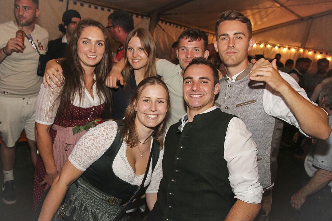 Am Montag spielte die Band "Radspitz".