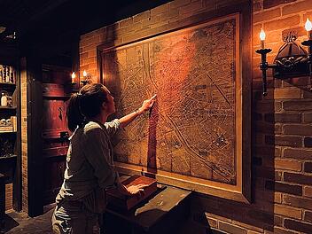 Um dem Escape Room zu entkommen, ist Teamwork gefragt.