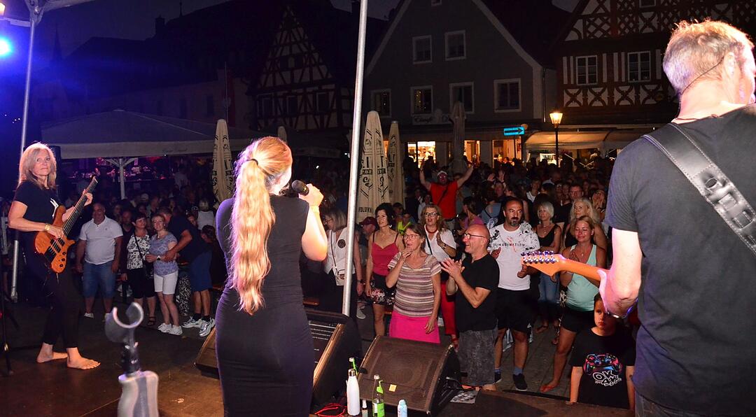Auf dem Marktplatz Ebermannstadt wurde gefeiert!