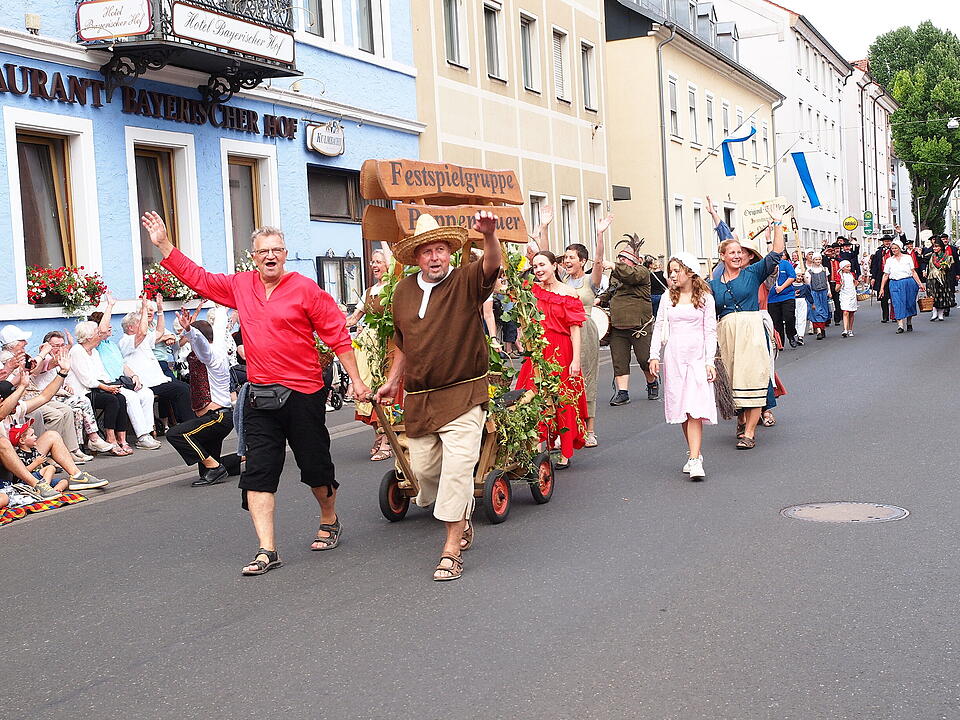 Das Historienspektakel zog wieder Tausende von Besuchern an.