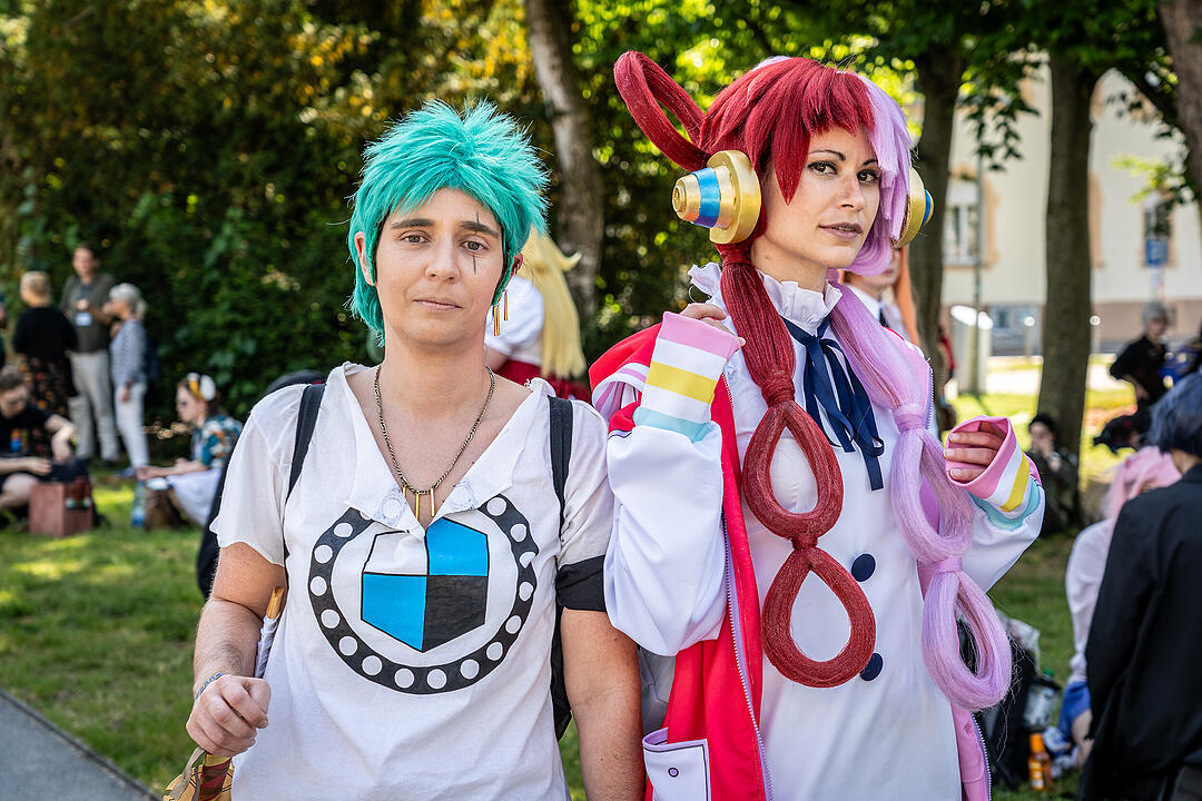 Wunderschöne Cosplays konnten bewundert werden!